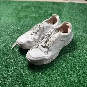 Rockport ProWalker Mens Size 9 W White Leather Walking Shoes Comfort
